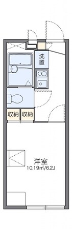 レオパレスピュアの物件間取画像